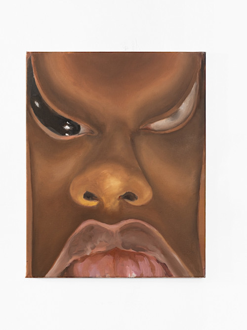 Marriel Joy, Self Portrait, 2024. Oil on canvas, 20 x 16 in (51 x 41 cm)