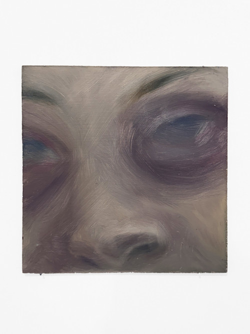Ingrid Segring, Untitled, 2024. Oil on panel, 10 x 10 in (25 x 25 cm)