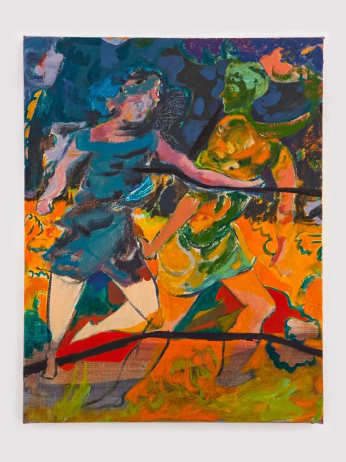 Jackie Gendel, Sway, 2012. Oil on canvas, 18 x 14 in, 46 x 36 cm