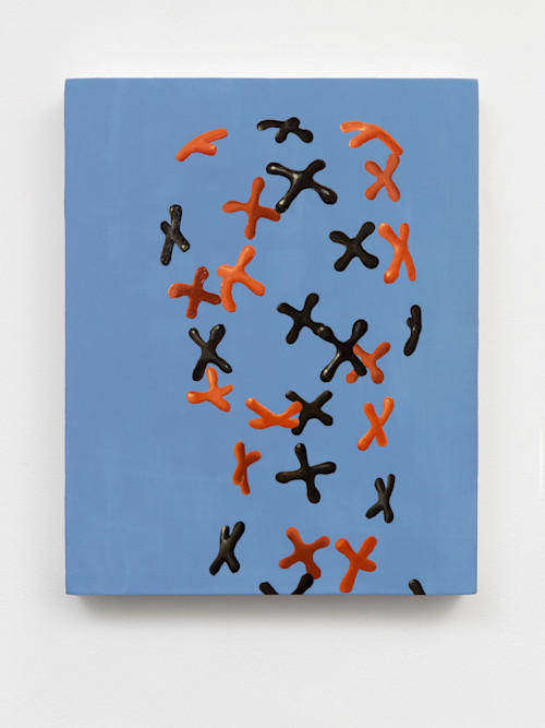 Sascha Braunig, Accretion Study, 2015. Oil on panel, 10 x 8 in, 25 x 20 cm