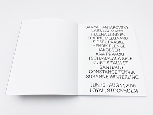 A Seed's A Star, Curated by Constance Tenvik, Jun 15–Aug 17, 2019. 