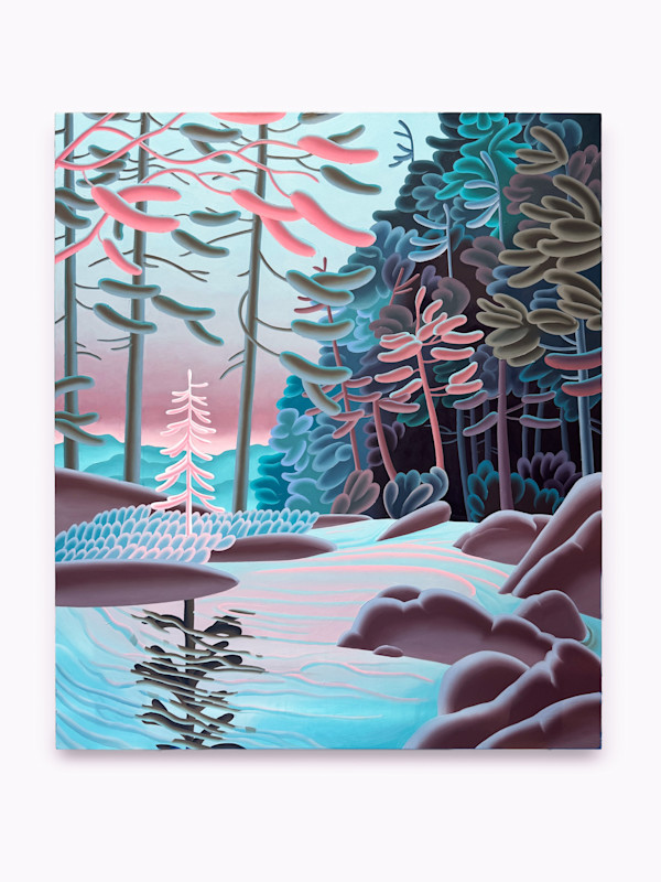 Oil on canvas, 100 x 86 cm (39 x 34 in)