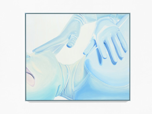 Anna Camner, Sibyl, 2024. Oil on acrylic sheet, 100 x 120 cm (39 x 47 in)