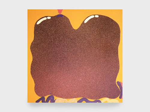 Alika Herreshoff, Slurp Up, 2009. Acrylic on canvas, 20 x 20 in, 50 x 50 cm