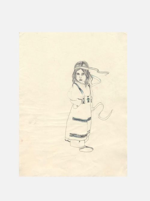 Anna Norlander, Pepper, 2004. Pen on paper, 10 x 8 in, 25 x 20 cm