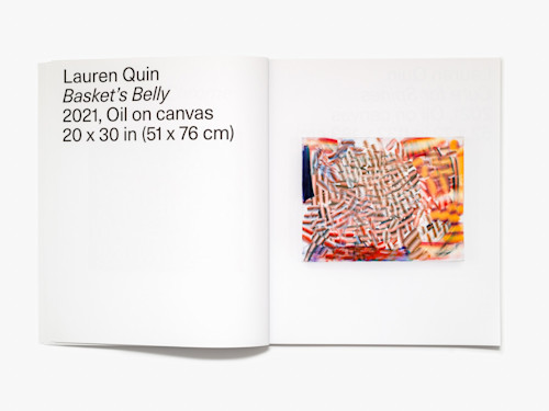 Lauren Quin, Bat's Belly, Catalogue. 