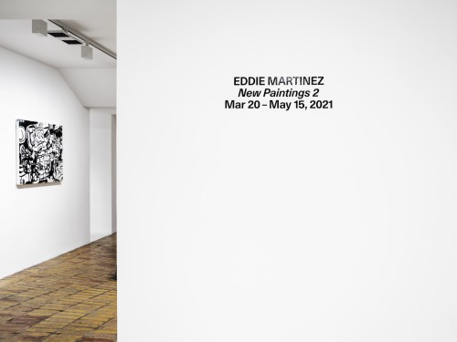 Eddie Martinez, New Paintings 2, Mar 20–May 15, 2021. 