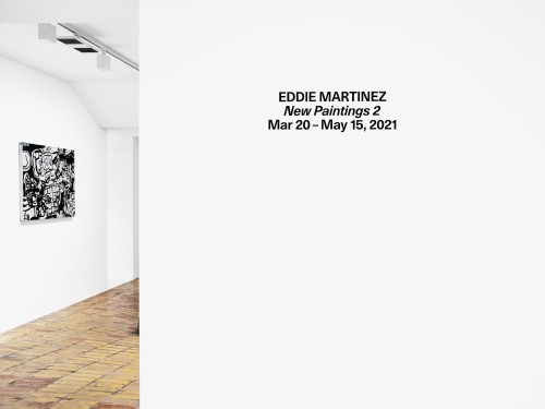 Eddie Martinez, New Paintings 2, Mar 20–May 15, 2021. 