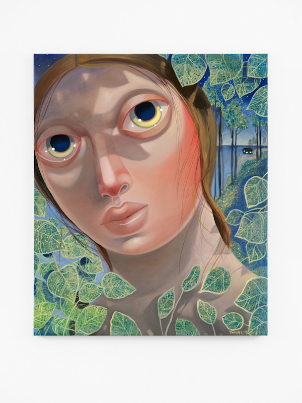 Oil on linen, 60 x 50 in (153 x 127 cm)