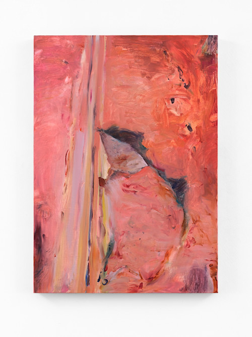 Tianyue Zhong, Peel, 2024. Oil on linen, 30 x 21.5 in (76 x 55 cm)