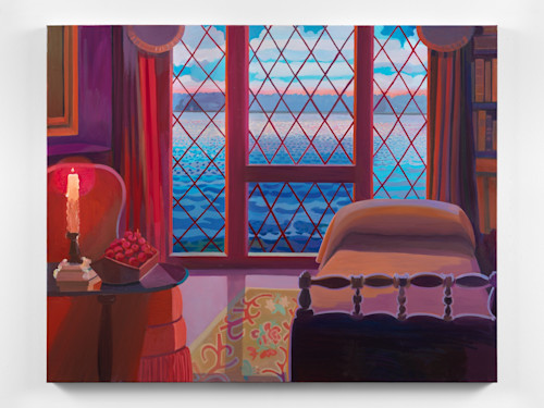Daniel Heidkamp, Beauport, 2019. Oil on linen, 48 x 60 in, 122 x 152 cm