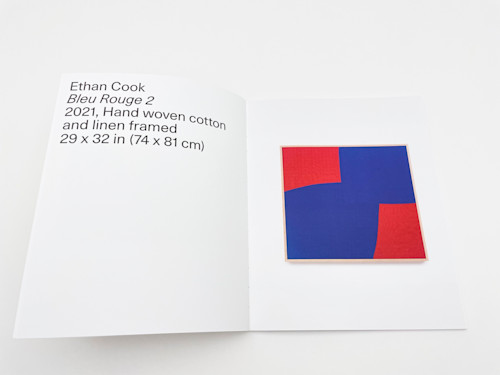 Ethan Cook, A Rainbow in Curved Air. 