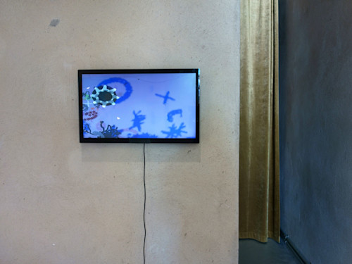 Theodore Sefcik, Gray Tank, 2013. Computer animation, no sound, approx. 1 hr.