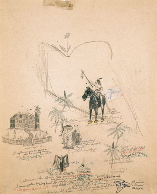 Wes Lang, Fearless Vampire Killers, 2005. Pencil and ink on paper, 17 x 14 in, 43 x 35 cm