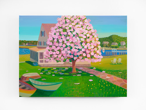 Daniel Heidkamp, Thurston Point, 2024. Oil on linen, 21 x 28 in (53 x 71 cm)