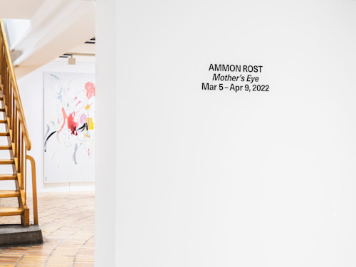 Ammon Rost, Mother's Eye, Mar 5–April 9, 2022. 