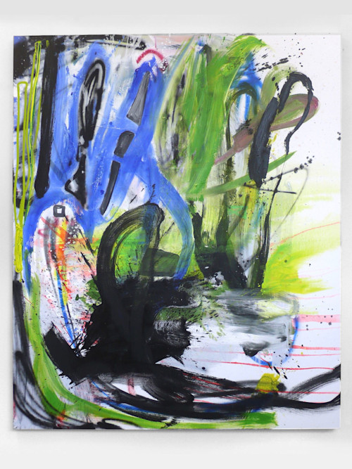 Bill Saylor, Safety Third, 2007. Oil on canvas, 72 x 60 in, 183 x 152 cm