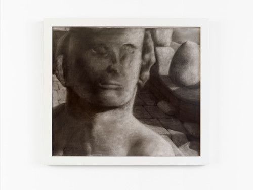 Jordan Kasey, Untitled (Mexico), 2018. Charcoal on paper, 22 x 26 in (56 x 66 cm)