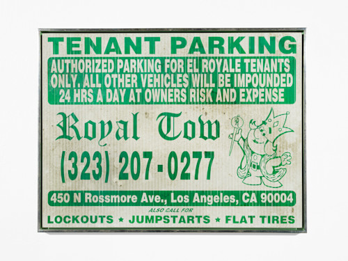 Mario Ayala, Royal Tow, 2023. Acrylic on masonite, 18 x 24 in (46 x 61 cm)