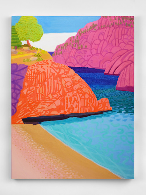 Daniel Heidkamp, Song of Sugiton, 2020. Oil on linen, 48 x 36 in, 122 x 91 cm