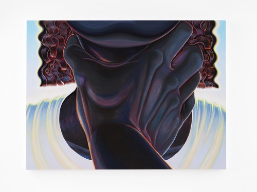 Alex Gardner, Fantasyland (Consensus), 2021. Acrylic on canvas, 36 x 48 in (91 x 122 cm)