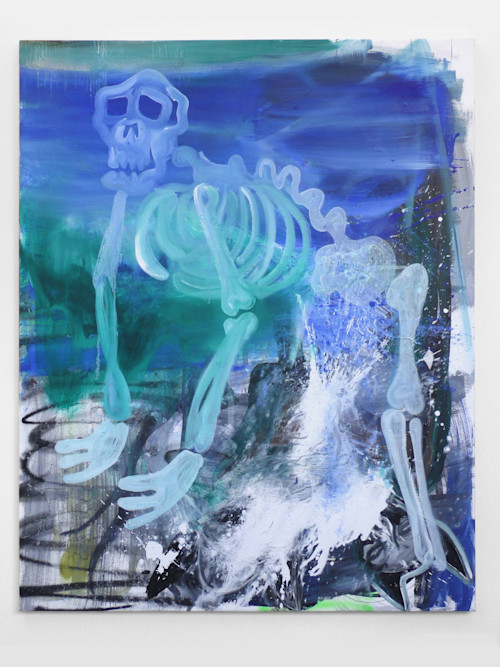 Bill Saylor, Chill Seeker, 2007. Oil on canvas, 60 x 48 in, 152 x 122 cm