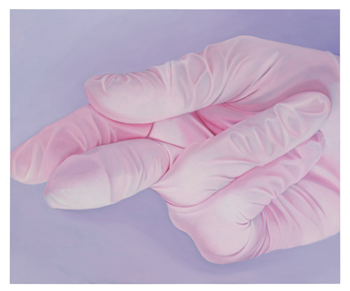 Anna Camner, Edge, 2023. Oil on acrylic sheet, 100 x 120 cm (39.4 x 47 in)