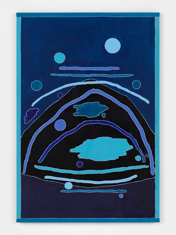 Acrylic on canvas, 44 x 30 in, 112 x 76 cm