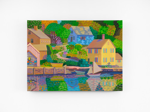 Daniel Heidkamp, Annisquam, 2024. Oil on linen, 18 x 24 in (46 x 61 cm)