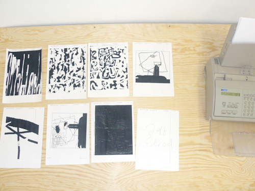 Faxination, Curated by Bill Saylor. 