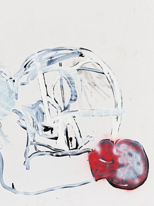 Eddie Martinez, Whiteout Sleeper, 2020, Detail. 