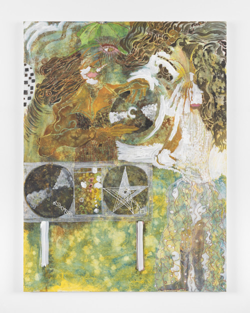 Rafael Delacruz, Milk & Kisses, 2018. Acrylic on canvas, 48 x 36 in, 122 x 91 cm