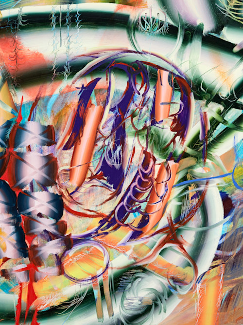 Lauren Quin, Cure for Spines, 2021, Detail. 