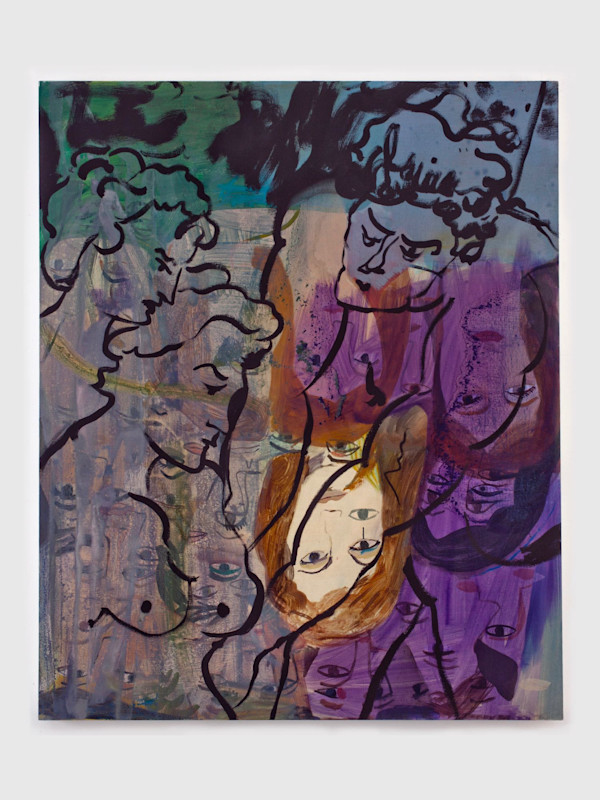 Oil on canvas, 42 x 34 in, 107 x 86 cm