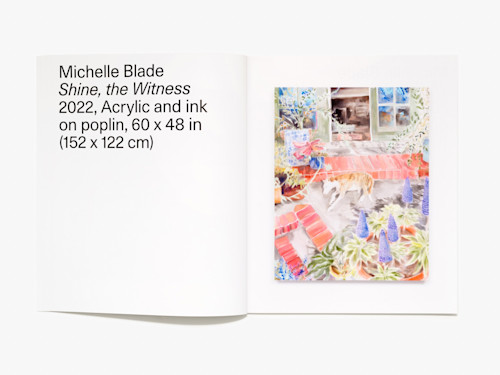Michelle Blade, The Blue Horse, Catalogue. 