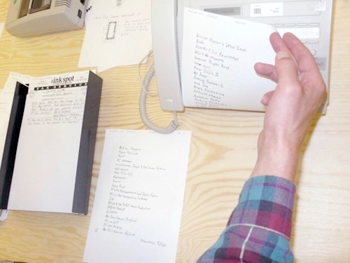 Faxination, Curated by Bill Saylor. 