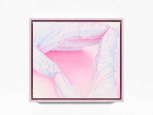 Anna Camner, Fluchtpunkt, 2024. Oil on acrylic sheet, 28 x 32 cm (11 x 13 in)