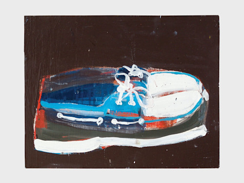 Eddie Martinez, Untitled, 2008. Mixed media on canvas, 11 x 14 in, 28 x 36 cm
