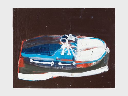 Eddie Martinez, Untitled, 2008. Mixed media on canvas, 11 x 14 in, 28 x 36 cm