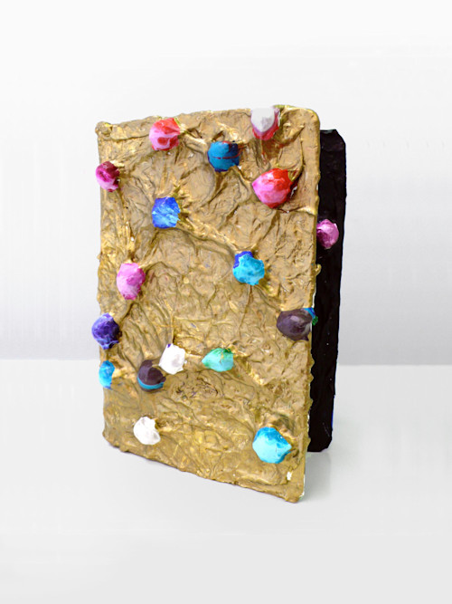 Brian Belott, Untitled, 2008. Mixed media collage book, 8 x 6 x 4 in, 20 x 15 x 10 cm