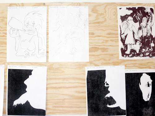 Faxination, Curated by Bill Saylor. Bill Saylor, Soshiro Matsubara, Claire Keller