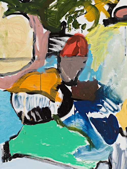 Eddie Martinez, Open Ocean Mind, 2020, Detail. 