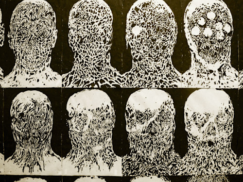 Mat Brinkman, Heads 4 (Heads 48 II). detail