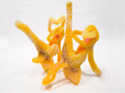 Raul de Nieves, TonGuis, 2013. Mixed media on shoe, 17 x 17 x 14 in, 43 x 43 x 36 cm