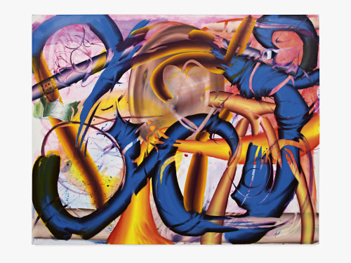 Lauren Quin, Right Eye, 2020. Oil on canvas, 60 x 48 in (152 x 122 cm)