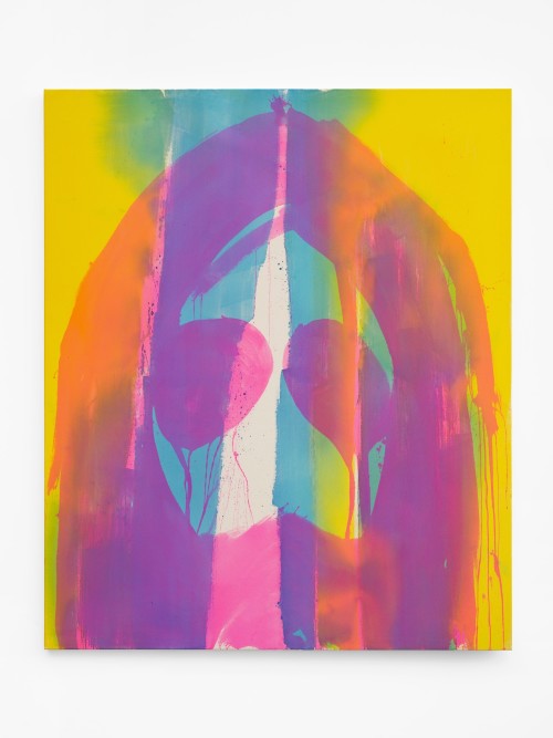 Liz Markus, Bubble Yum, 2022. Acrylic on canvas, 72 x 60 in (183 x 152 cm)