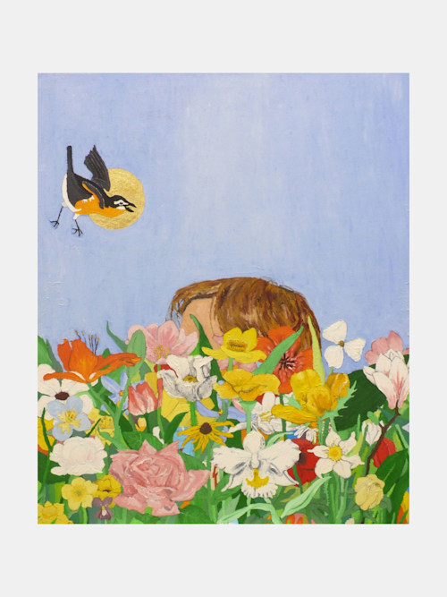 Brett Wislon, Feelin Fine, 2007. Oil on canvas, 32 x 28 in, 81 x 71 cm