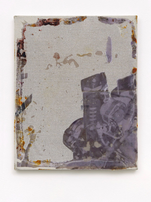 JPW3, P.S., 2015. Wax and ink on canvas, 20 x 16 in, 51 x 41 cm
