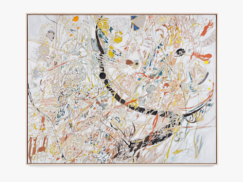 Jim Thorell, Garland Arch, 2020. Oil on linen, 59 x 75 in (150 x 190 cm)