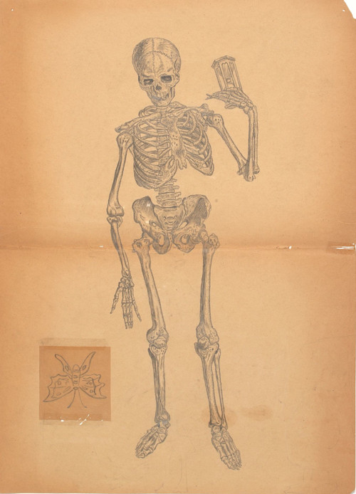 Wes Lang, Nearer My God To Thee, 2006. Pencil on paper, 20 x 14 in, 51 x 37 cm
